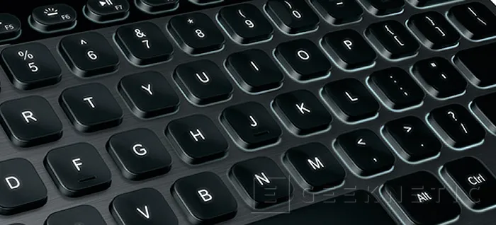 Geeknetic Logitech Bluetooth Illuminated Keyboard K810 14