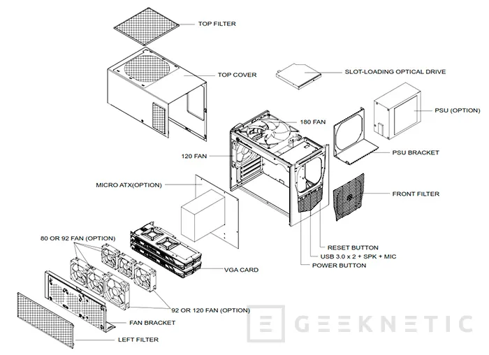 Geeknetic Silverstone SUGO SG09 3