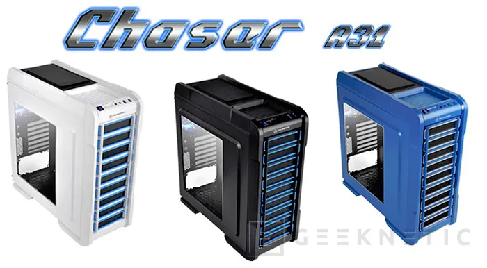 Geeknetic Thermaltake  Chaser A31 Snow Edition 1