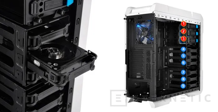 Geeknetic Thermaltake  Chaser A31 Snow Edition 6