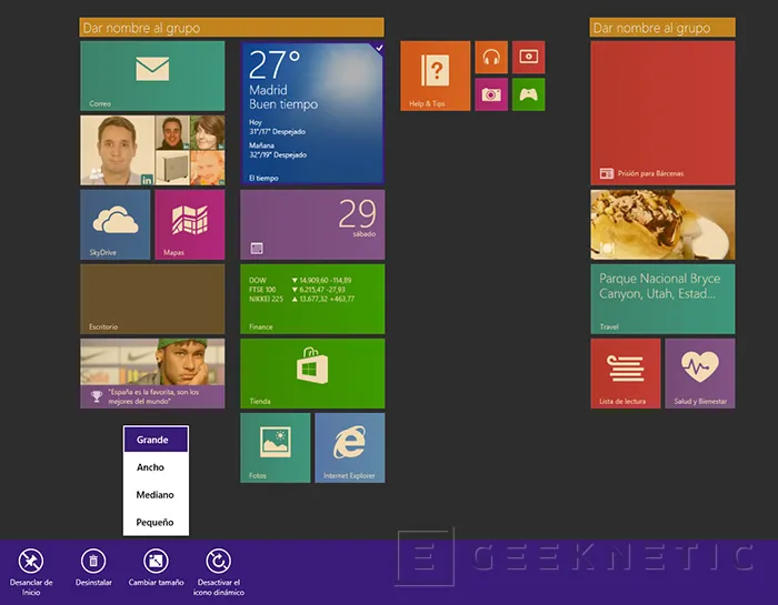 Geeknetic Windows 8.1 Preview 4