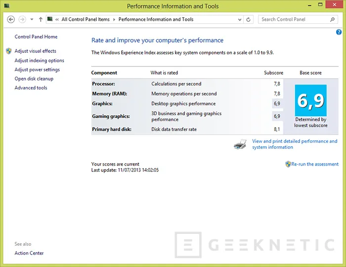 Geeknetic Acer Aspire V3-722G. Geforce GTX 760M 14