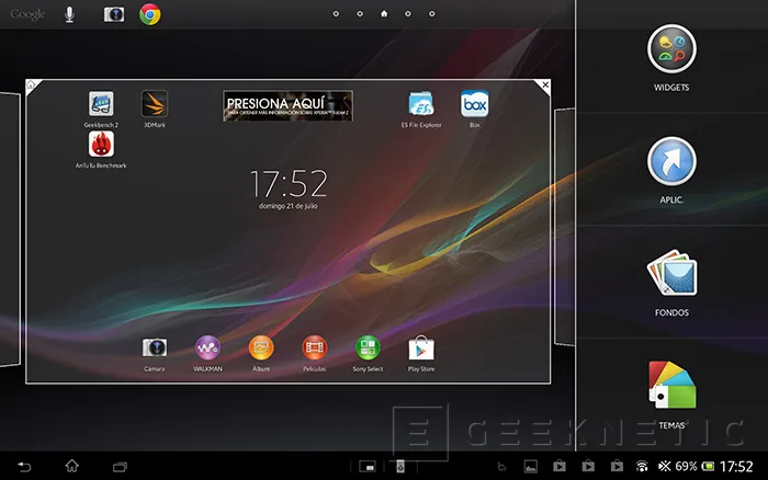 Geeknetic Sony Xperia Tablet Z 12