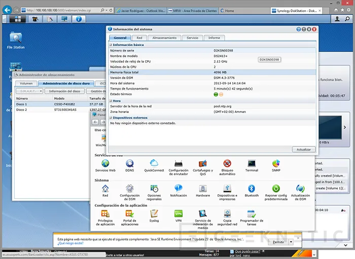 Geeknetic Synology Diskstation DS2413+. Un sueño para la PYME 5
