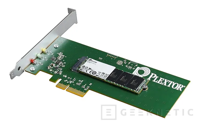 Geeknetic Plextor M6e PCI Express SSD 1