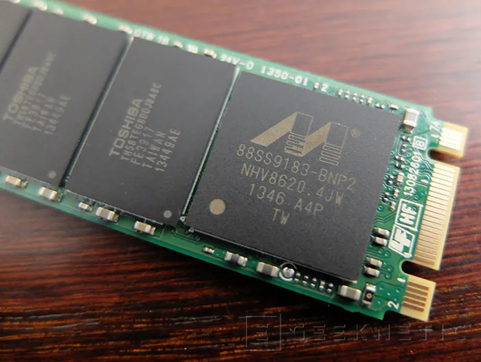 Geeknetic Plextor M6e PCI Express SSD 2