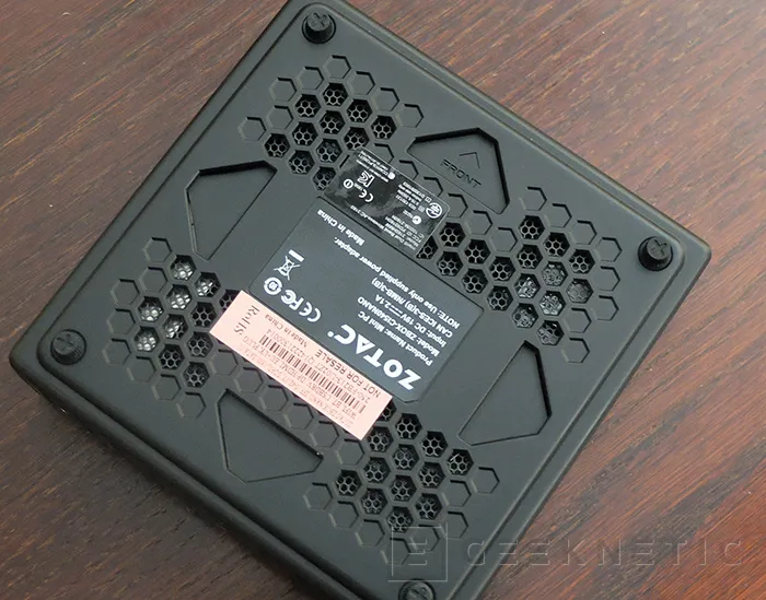Geeknetic Zotac Zbox CI540 nano. El HTPC &quot;Fanless&quot; compacto. 5