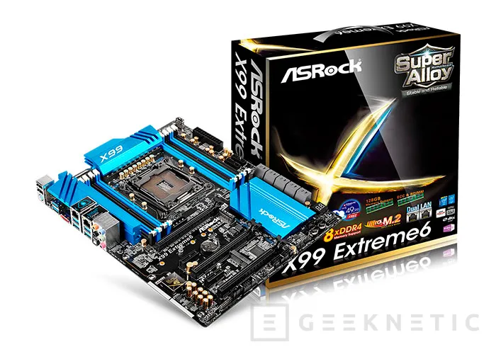 Geeknetic Asrock X99 Extreme6 1