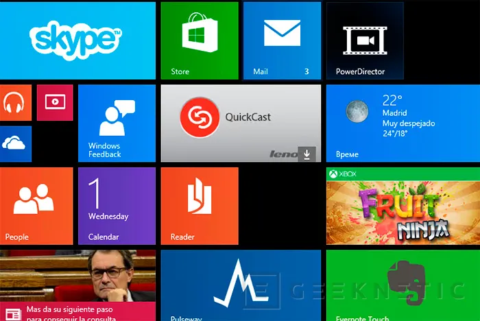 Geeknetic Microsoft Windows 10 Technical Preview 7