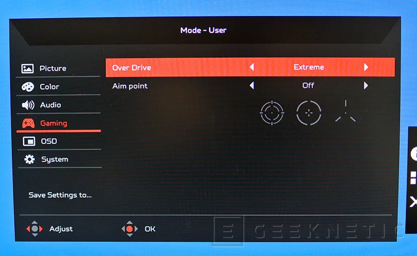 Geeknetic Monitor Acer Predator Z271 27”  Tobii 14