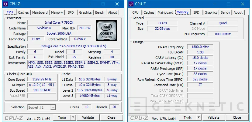 Geeknetic Intel Core i9-7900X SkyLake-X 4