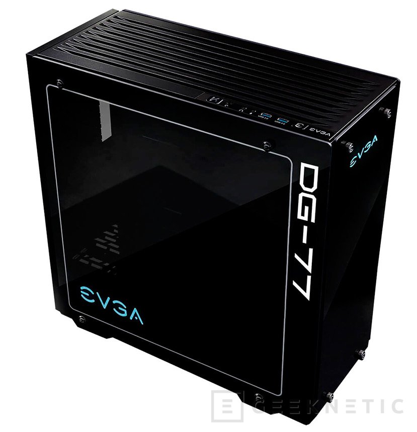 新品 EVGA DG-77 ATXケース 黒 強化ガラスパネル Chasis ATX EVGA DG-77 [Análisis Completo en Español]