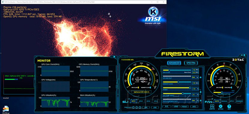 1070 ti online consumo