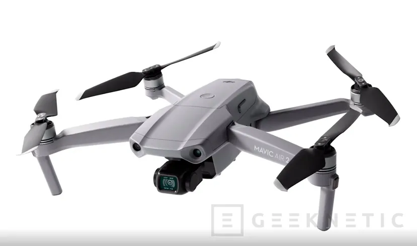 Geeknetic DJI Mavic Air 2, un dron con cámara de 48 MP y grabación 4K 60 FPS  que pesa solo 570 gramos 3