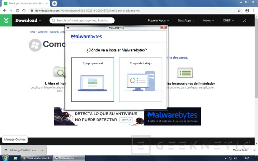 Geeknetic Cómo detectar y eliminar malware con MalwareBytes 1