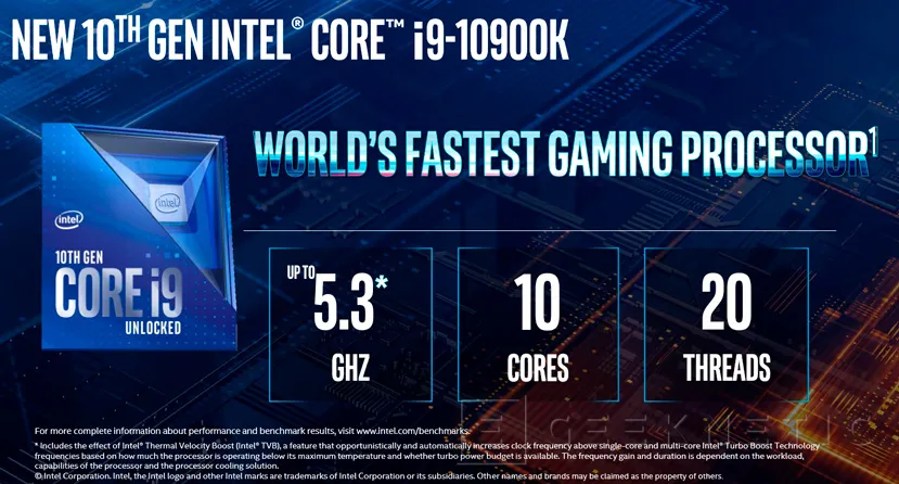 Geeknetic Intel Core 10a Generación (Comet Lake-S) para sobremesa - Todo lo que necesitas saber 2