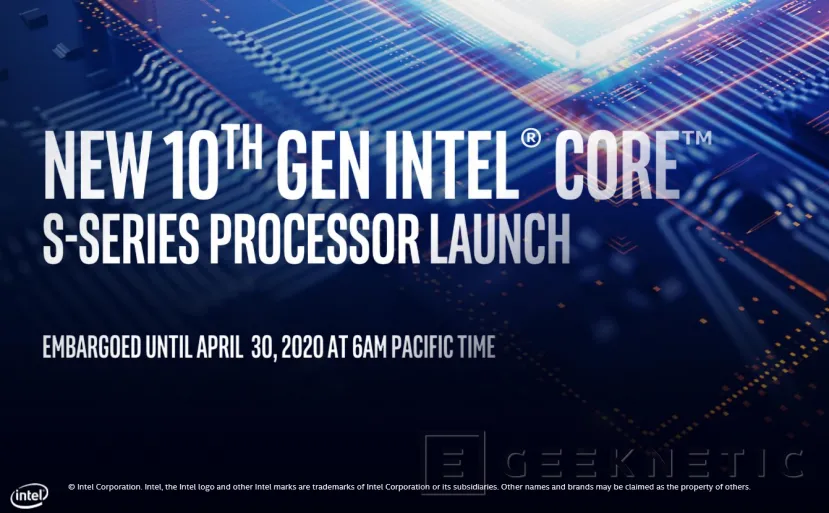 Geeknetic Intel Core 10a Generación (Comet Lake-S) para sobremesa - Todo lo que necesitas saber 1