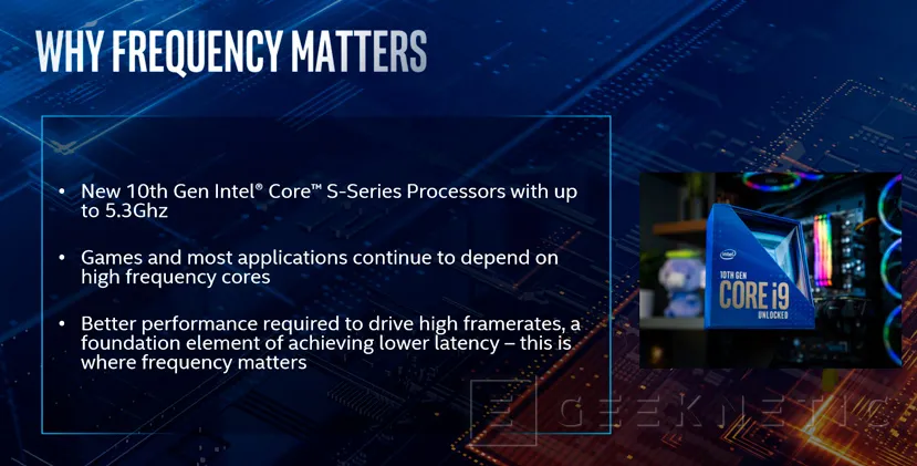 Geeknetic Intel Core 10a Generación (Comet Lake-S) para sobremesa - Todo lo que necesitas saber 3
