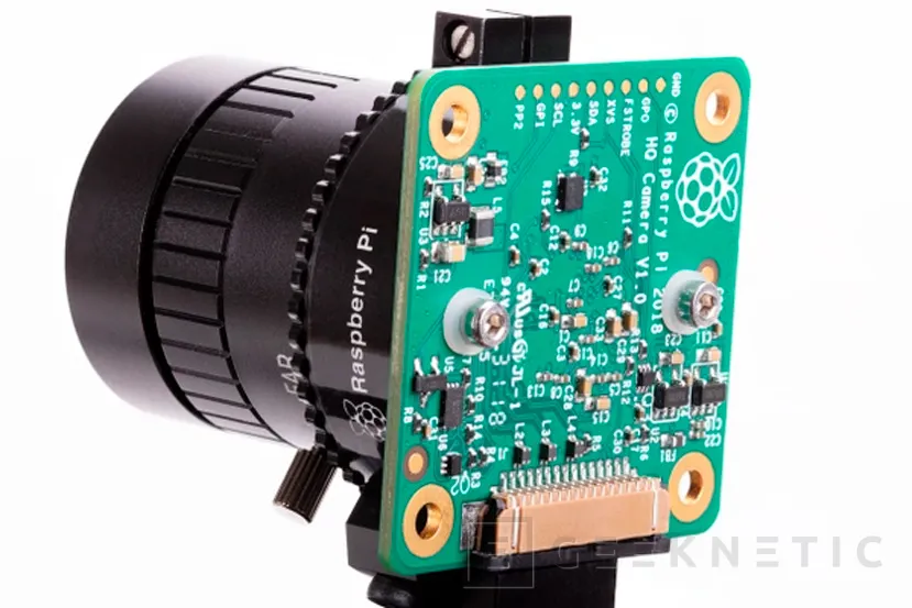 Geeknetic Raspberry Pi anuncia un sensor fotográfico compatible con objetivos intercambiables  3