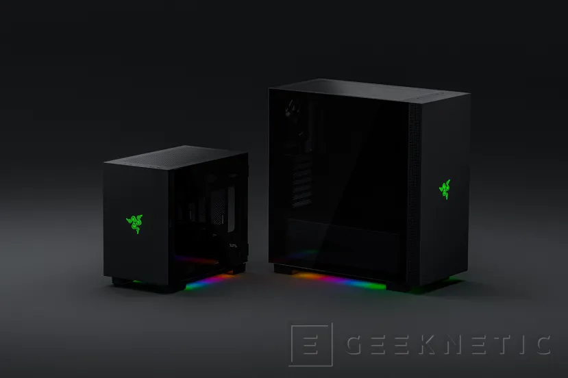 Geeknetic Razer anuncia dos cajas Tomahawk para ordenador con diseño minimalista, LEDs ARGB en la base y doble cristal templado 1