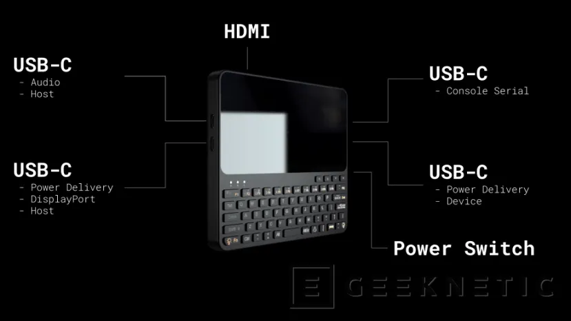 Geeknetic Pocket P.C: un pequeño ordenador de bolsillo con Linux y pantalla Full HD por menos de 200 Dólares 3