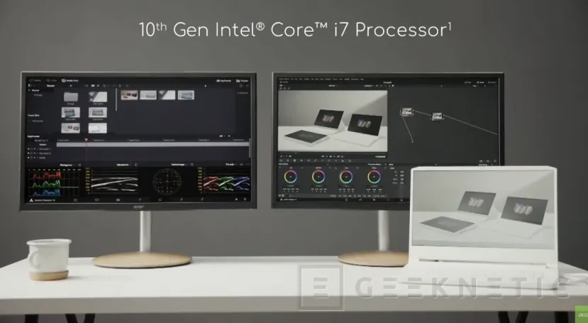Geeknetic Acer actualiza los portátiles ConceptD 7 y 7 Pro con hasta NVIDIA Quadro RTX 5000 y el Acer ConceptD 300 con NVIDIA RTX 3070 8