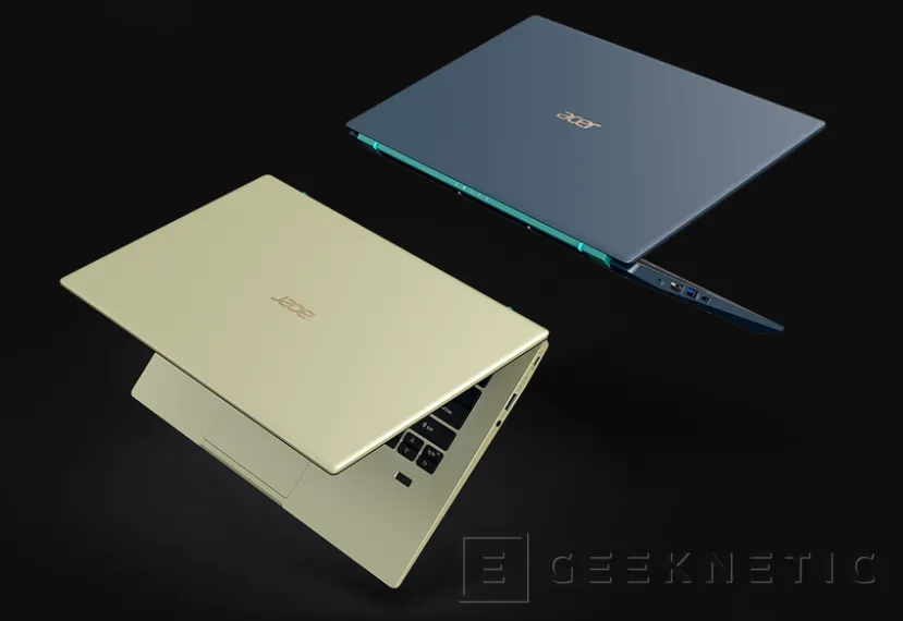 Geeknetic Acer anuncia su última línea de portátiles Swift, Spin y Aspire con procesadores Intel Tiger Lake 1