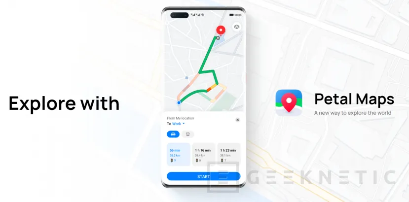 Geeknetic Petal Maps es la app de navegación de Huawei para seguir desmarcándose de los servicios de Google 1
