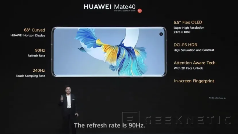 Geeknetic Los Huawei Mate 40 Pro y Pro+ llegan con pantalla de 90Hz y hasta cinco cámaras traseras 10