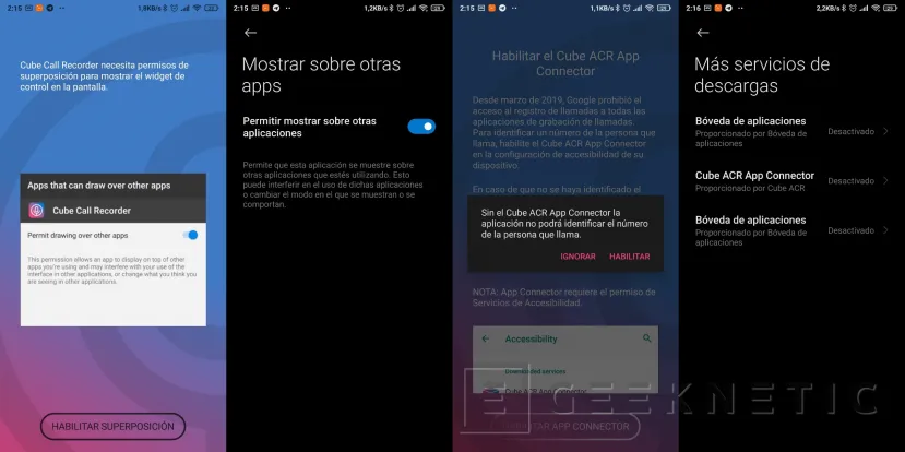 Geeknetic Cómo grabar llamadas con Android 9