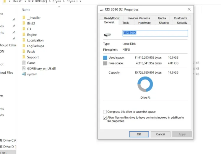 Geeknetic Instalan el Crysis 3 completo en la memoria GDDR6X de una RTX 3090 1
