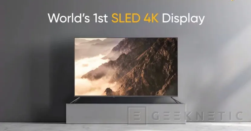 Geeknetic La nueva smart TV de Realme llega con un 94.6% de pantalla en el cuerpo y resolución 4K con HDR10+ 1