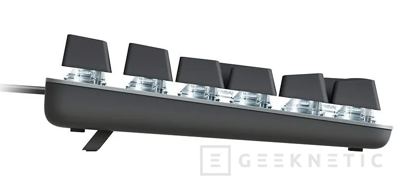 Geeknetic El teclado Logitech K845 ofrece una disimulada estética con interruptores mecánicos e iluminación blanca individual 2
