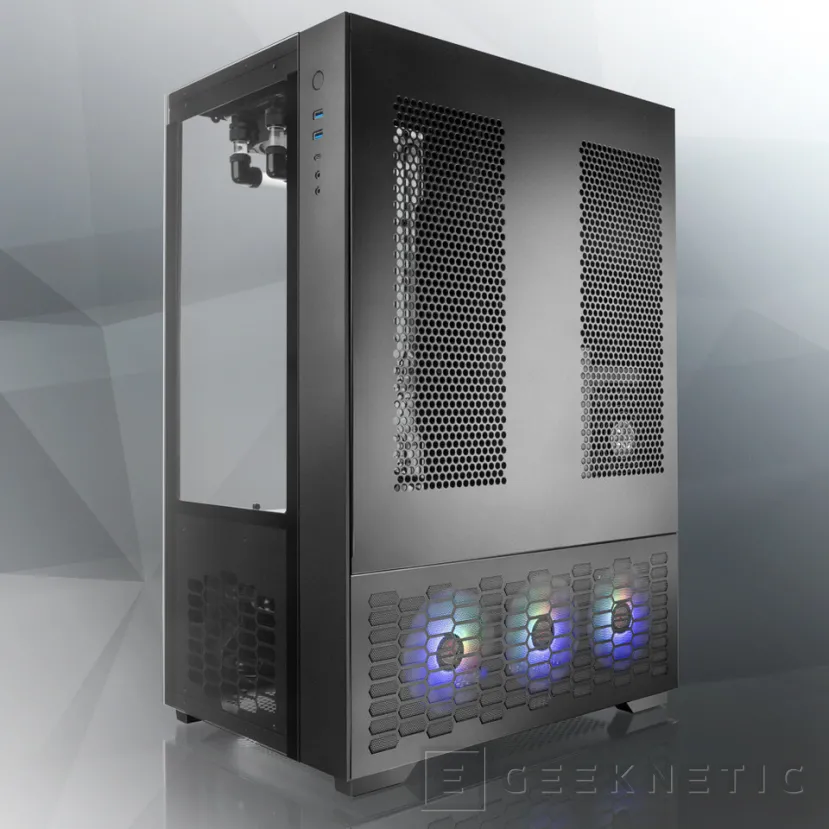 Geeknetic La torre Raijintek Paean Premium habilita un compartimento inferior donde instalar dos radiadores de 360 mm 2