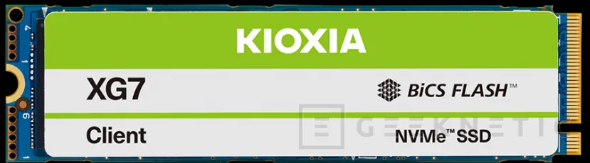 Geeknetic Nuevos SSD NVMe Kioxia PCIe 4.0 con hasta 6300/4700 MBps de lectura/escritura 1