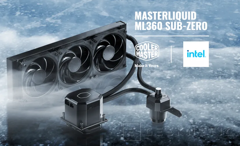 Geeknetic Cooler Master lanza su ML360 Cryo con la tecnología Intel Cryo Cooling 1