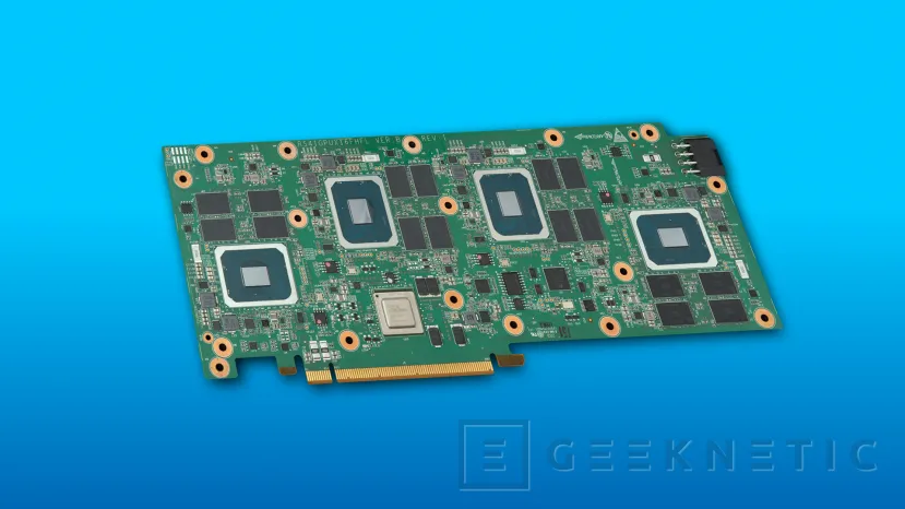 Geeknetic Intel anuncia su primera GPU dedicada para servidores XG310 con 8 GB DDR4 2
