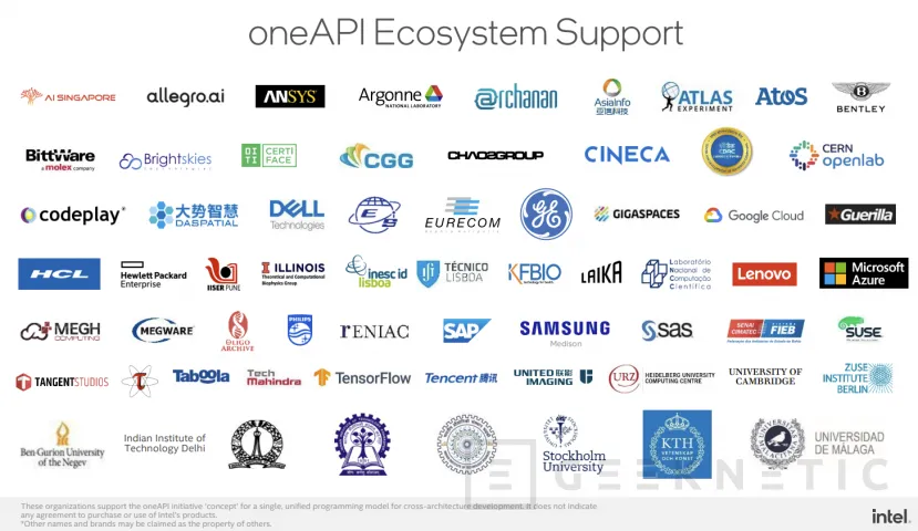 Geeknetic Intel oneAPI llegará en diciembre, la plataforma de desarrollo para unificar CPUs, FPGAs, GPUs y otros aceleradores de la compañía 13