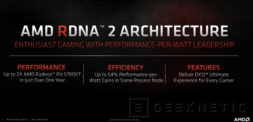 Geeknetic AMD Radeon RX 6000: ¿Cómo consigue la arquitectura RDNA 2 duplicar el rendimiento en tan solo una  generación? 5