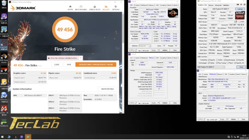Geeknetic Baten el record mundial de 3DMark Fire Strike con una Radeon RX 6800 XT 1