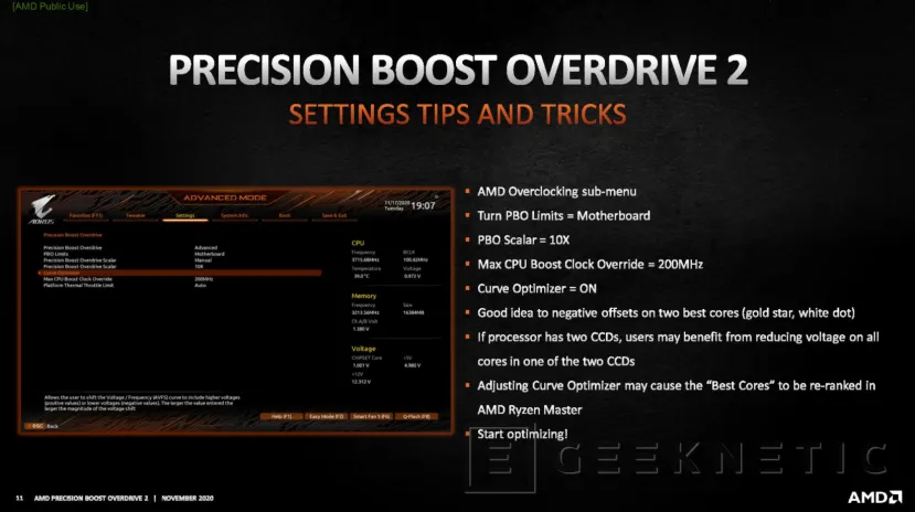 Geeknetic Los procesadores AMD Ryzen 5000 series recibirán Precision Boost Overdrive 2 4
