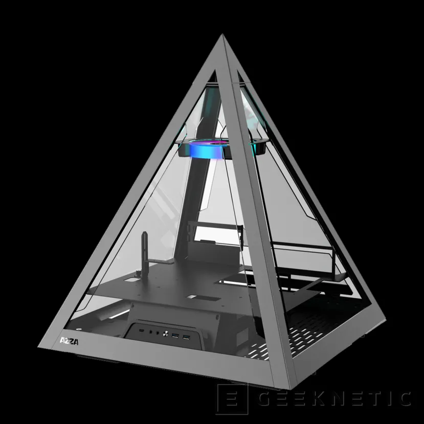 Geeknetic Azza anuncia dos cajas pirámide compatibles con placas base E-ATX, las Pyramid 804 y 804V 1