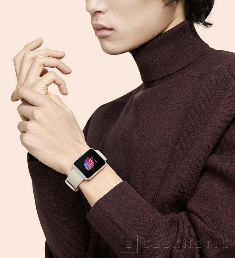 Geeknetic El reloj inteligente Redmi Watch llega por tan solo $40 con pantalla cuadrada de 1.4&quot; y NFC 2