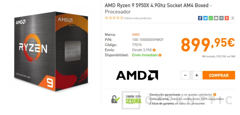 Geeknetic Los Procesadores AMD Ryzen 5000 series saldrán a la venta hoy a las 15:00 horas 4