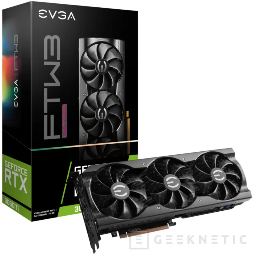 Geeknetic EVGA anuncia sus modelos personalizados de la NVIDIA GeForce RTX 3060 Ti 1