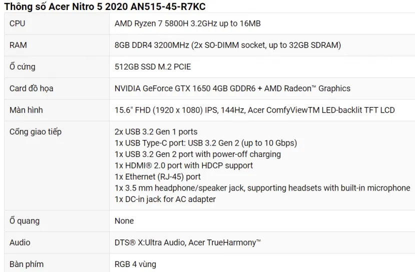 Geeknetic El portátil Acer Nitro 5 con un AMD Ryzen 7 5800H y RTX 3080 se deja ver por 1.950 euros 2