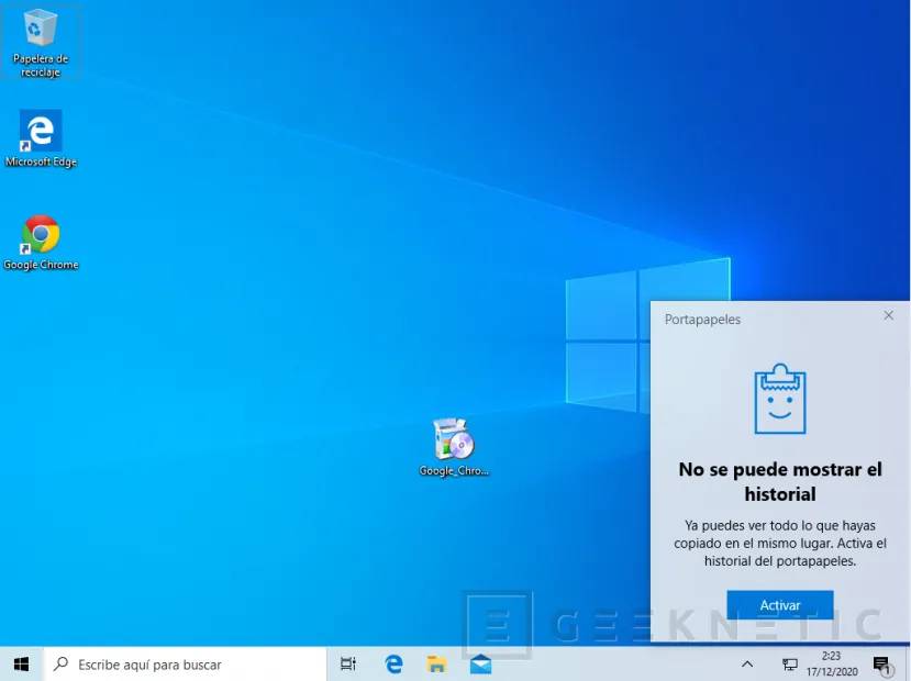 Geeknetic Todos los secretos del Portapapeles Avanzado de Windows 10 1