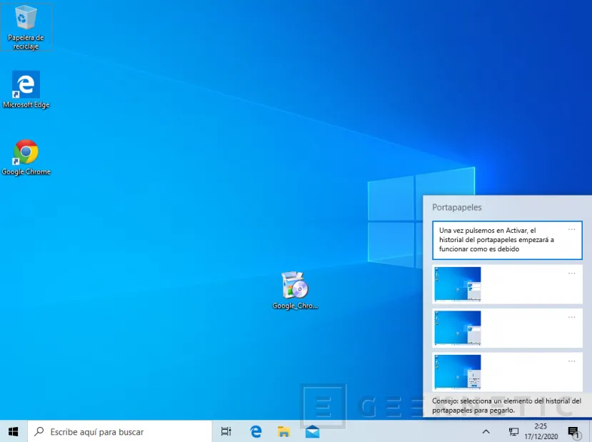 Geeknetic Todos los secretos del Portapapeles Avanzado de Windows 10 2