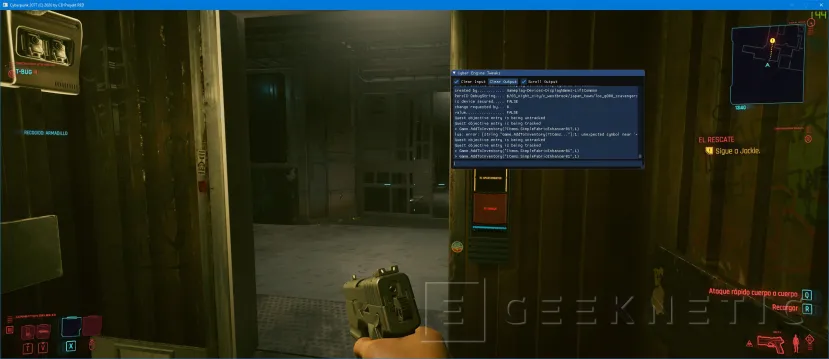 Geeknetic Cyberpunk 2077: Cómo activar trucos y comandos 9