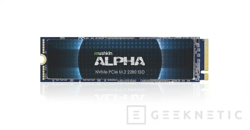 Geeknetic Hasta 8 TB de capacidad en los nuevos SSD M.2 NVMe Mushkin Alpha 2